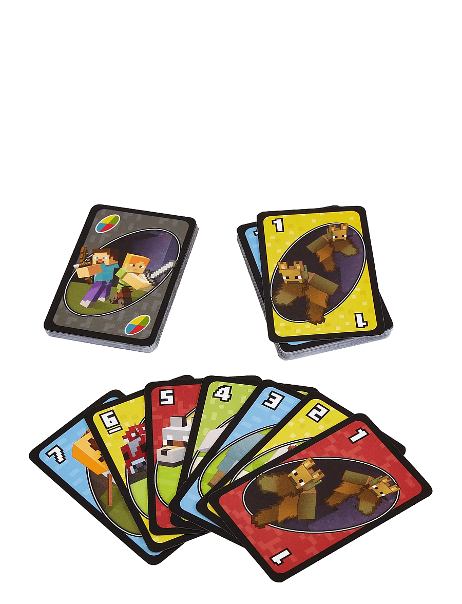 Mattel Games - Games UNO Minecraft - multi color - 5