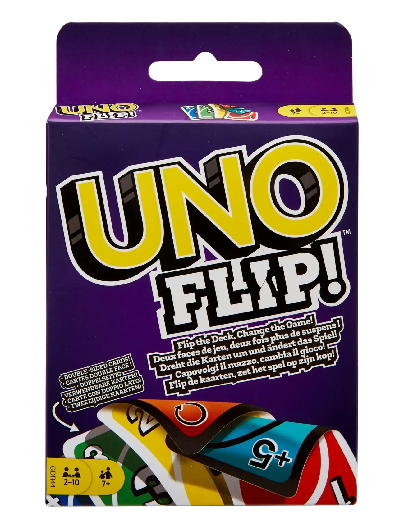 Mattel Games Games UNO FLIP! Card Game with Color Blind Accessible Deck for Kids, Adults & Family Night - Games - MULTI COLOR / multi