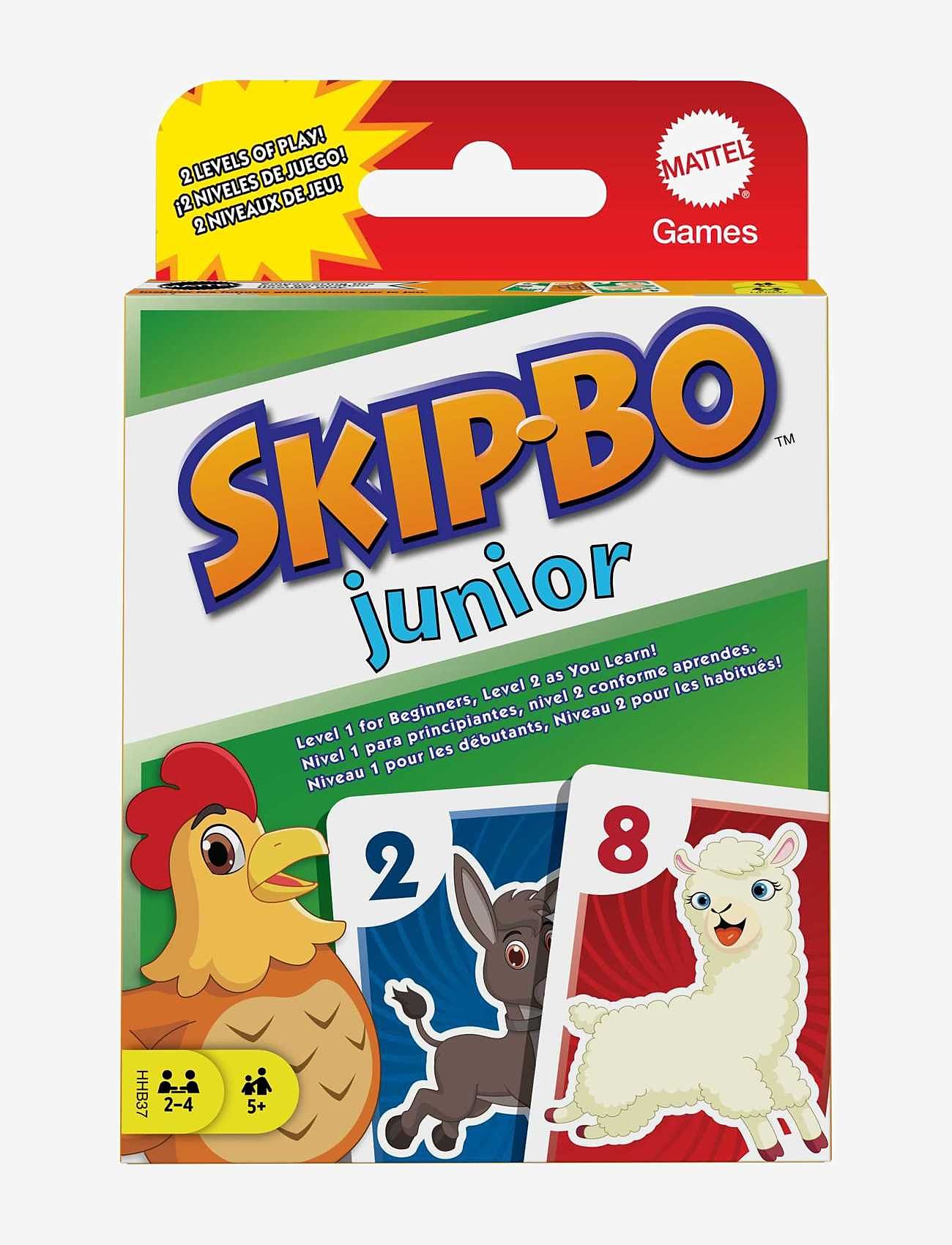 Mattel Games - Games Skip-Bo junior - kāršu spēles - multi color - 0