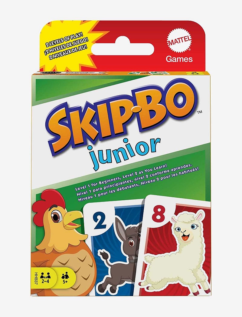 Mattel Games - Games Skip-Bo junior - kartenspiele - multi color - 1