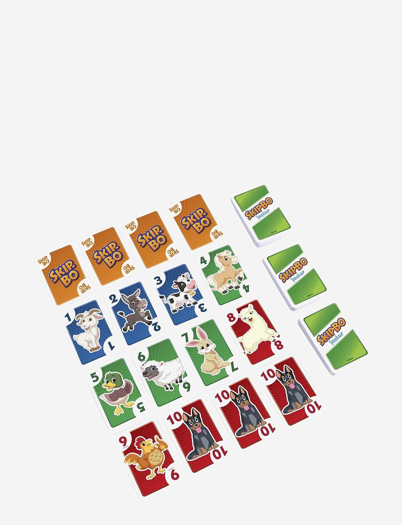 Mattel Games - Games Skip-Bo junior - kortspil - multi color - 4