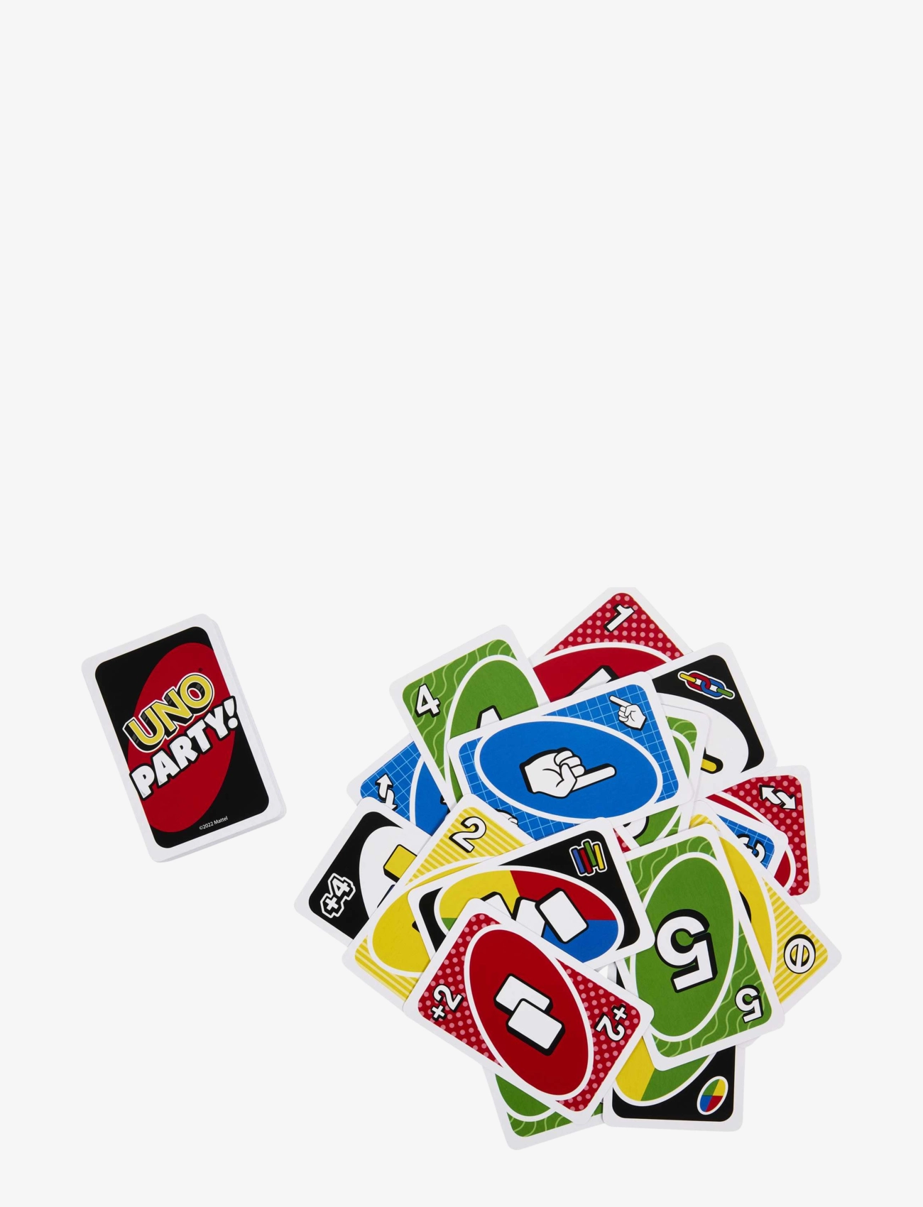 Mattel Games - Games UNO Party Family Card Game for Kids and Adults - kortspil - multi color - 3