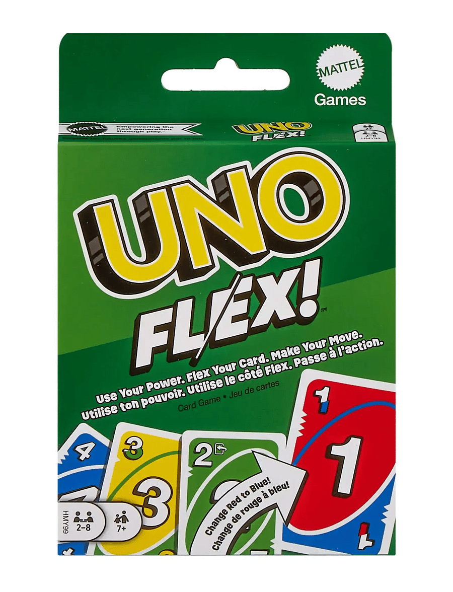 Mattel Games - Games UNO Flex Card Game, Fun for Family and Game Nights - kaardimängud - multi color - 3