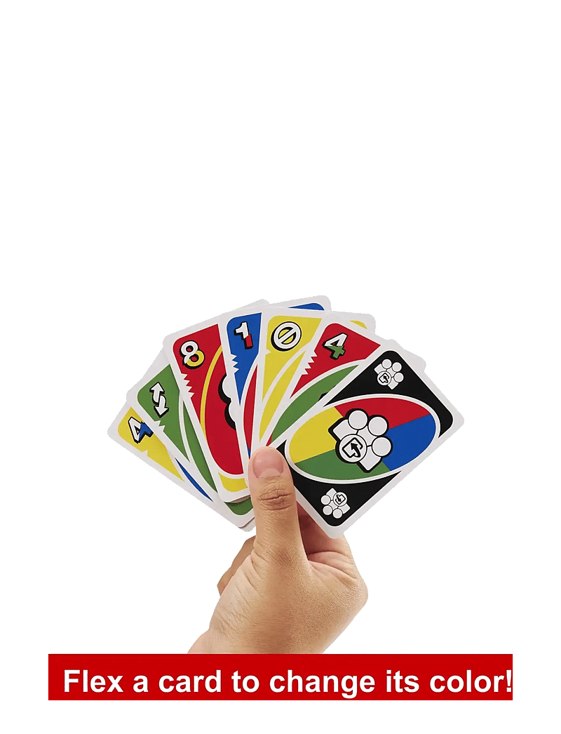 Mattel Games - Games UNO Flex Card Game, Fun for Family and Game Nights - kaardimängud - multi color - 5