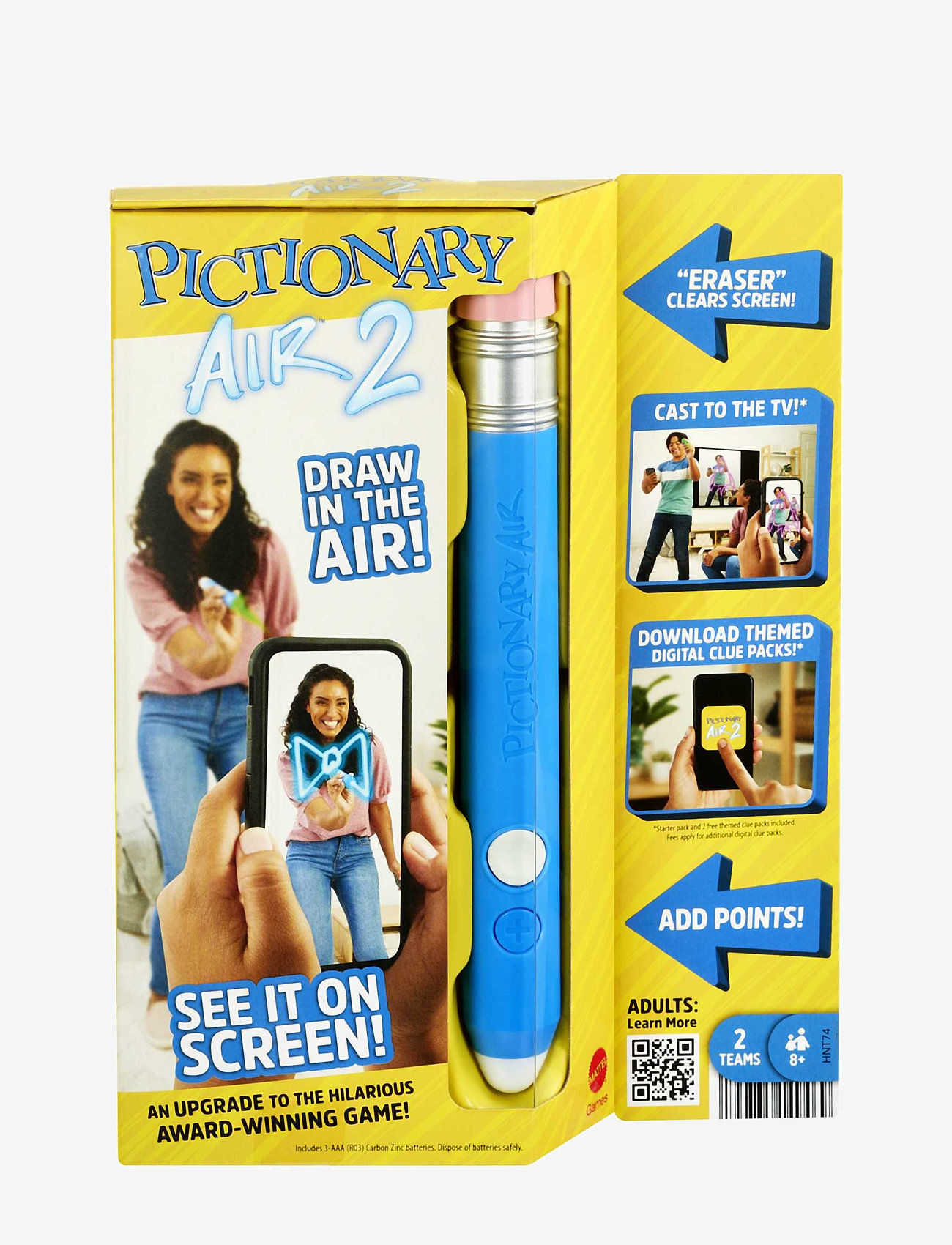Mattel Games - Games PICTIONARY AIR 2 - gry aktywne - multi color - 0