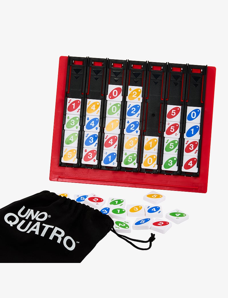Mattel Games - Games UNO Quatro Game, Adult, Family and Game Night - kaardimängud - multi color - 4