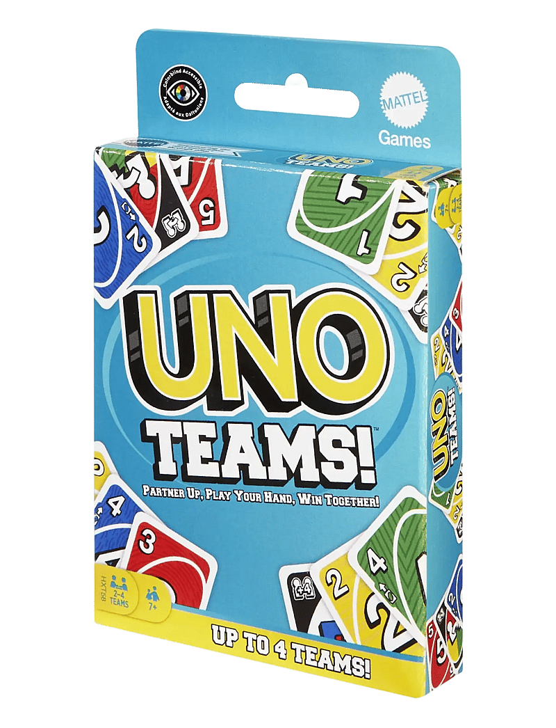 Mattel Games - Games UNO Teams Card Game for Family Nights, Game Nights, Travel, Camping & Parties - kartenspiele - multi color - 2