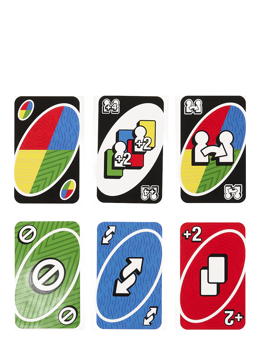 Mattel Games - Games UNO Teams Card Game for Family Nights, Game Nights, Travel, Camping & Parties - kaartspellen - multi color - 2