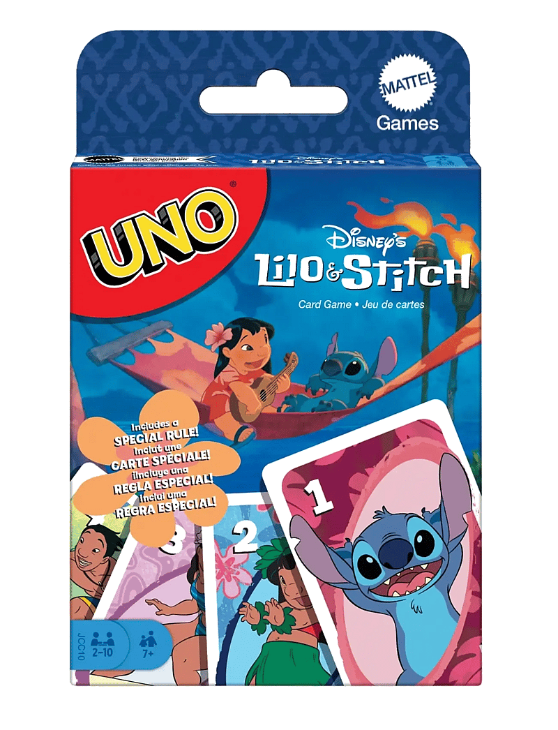 Mattel Games - Games UNO Disney’s Lilo and Stitch Card Game for Kids & Family Night - kartenspiele - multicolor - 0