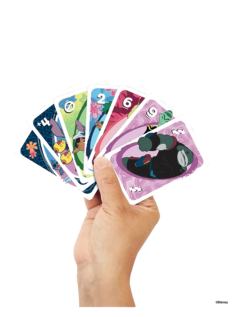 Mattel Games - Games UNO Disney’s Lilo and Stitch Card Game for Kids & Family Night - kartenspiele - multicolor - 1