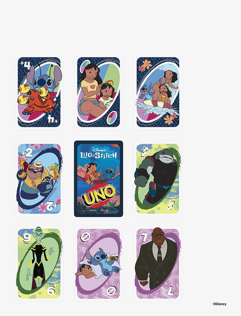 Mattel Games - Games UNO Disney’s Lilo and Stitch Card Game for Kids & Family Night - kartenspiele - multicolor - 2