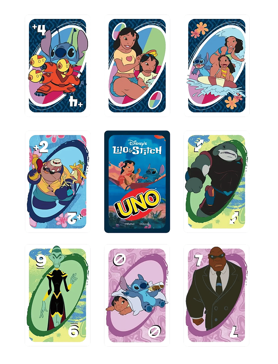 Mattel Games - Games UNO Disney’s Lilo and Stitch Card Game for Kids & Family Night - kaartspellen - multicolor - 2