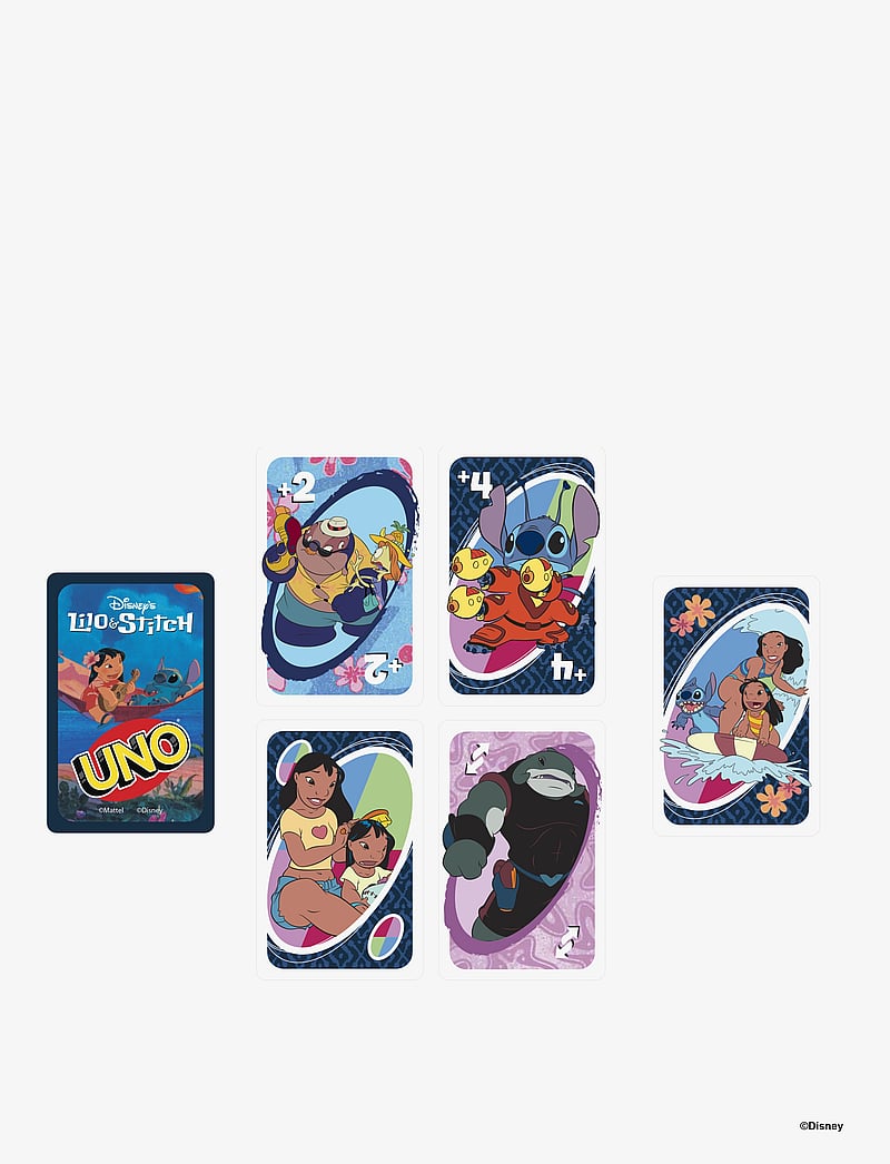Mattel Games - Games UNO Disney’s Lilo and Stitch Card Game for Kids & Family Night - kartenspiele - multicolor - 5