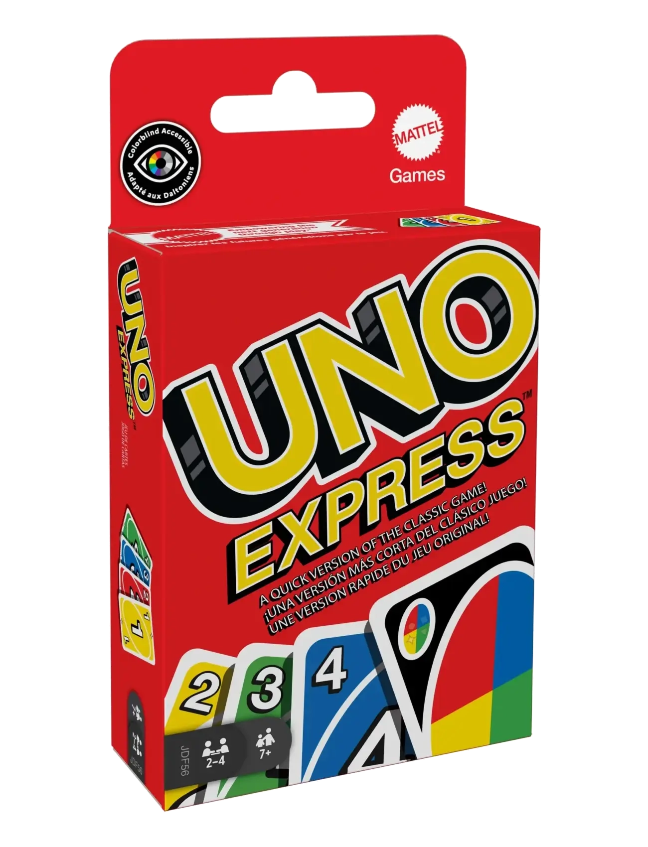 MATTEL GAMES Games Uno Express Card Game For Game Night Patterned - One Size - Kinder