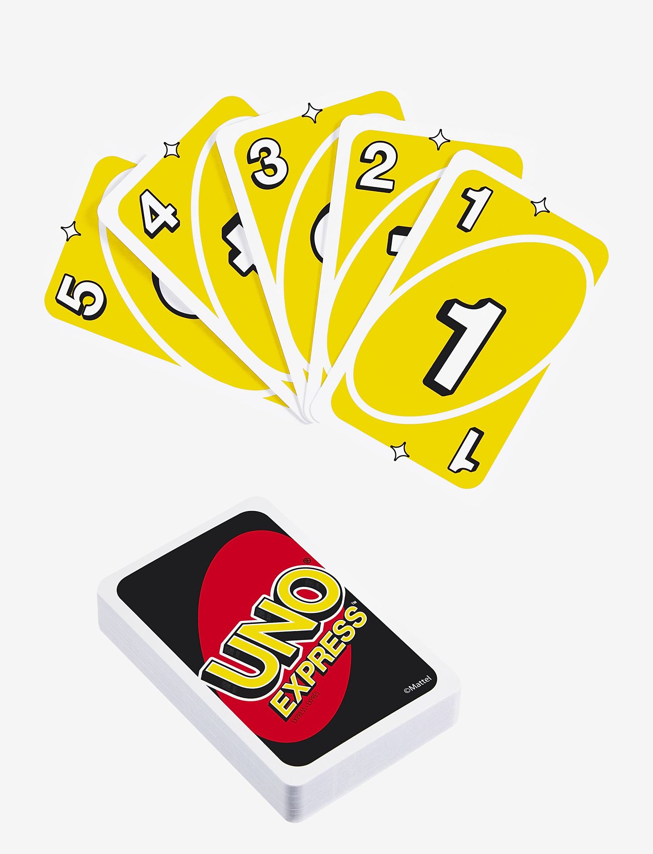 Mattel Games - Games UNO Express Card Game for Game Night - multicolor - 2