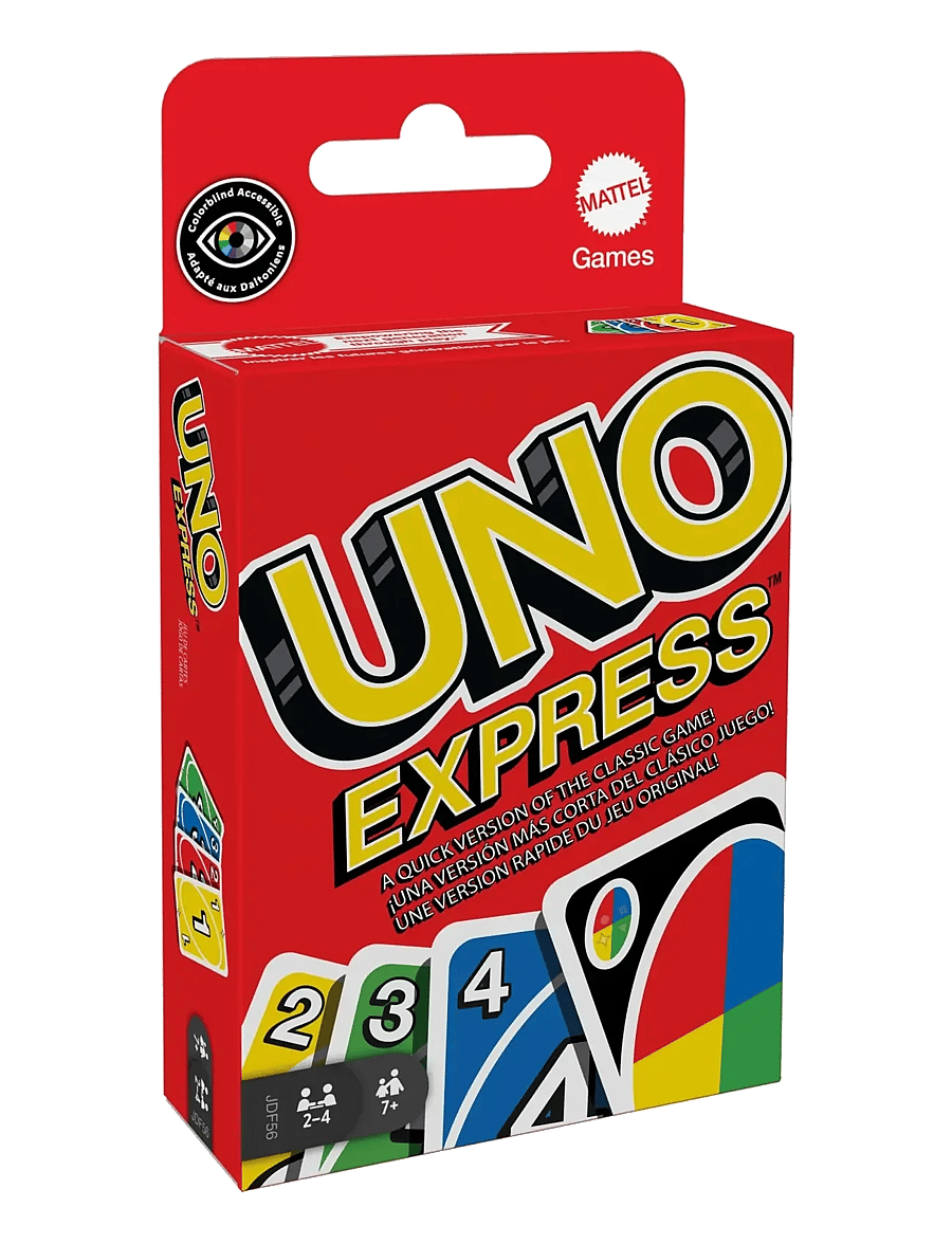 Mattel Games - Games UNO Express Card Game for Game Night - kartenspiele - multicolor - 0
