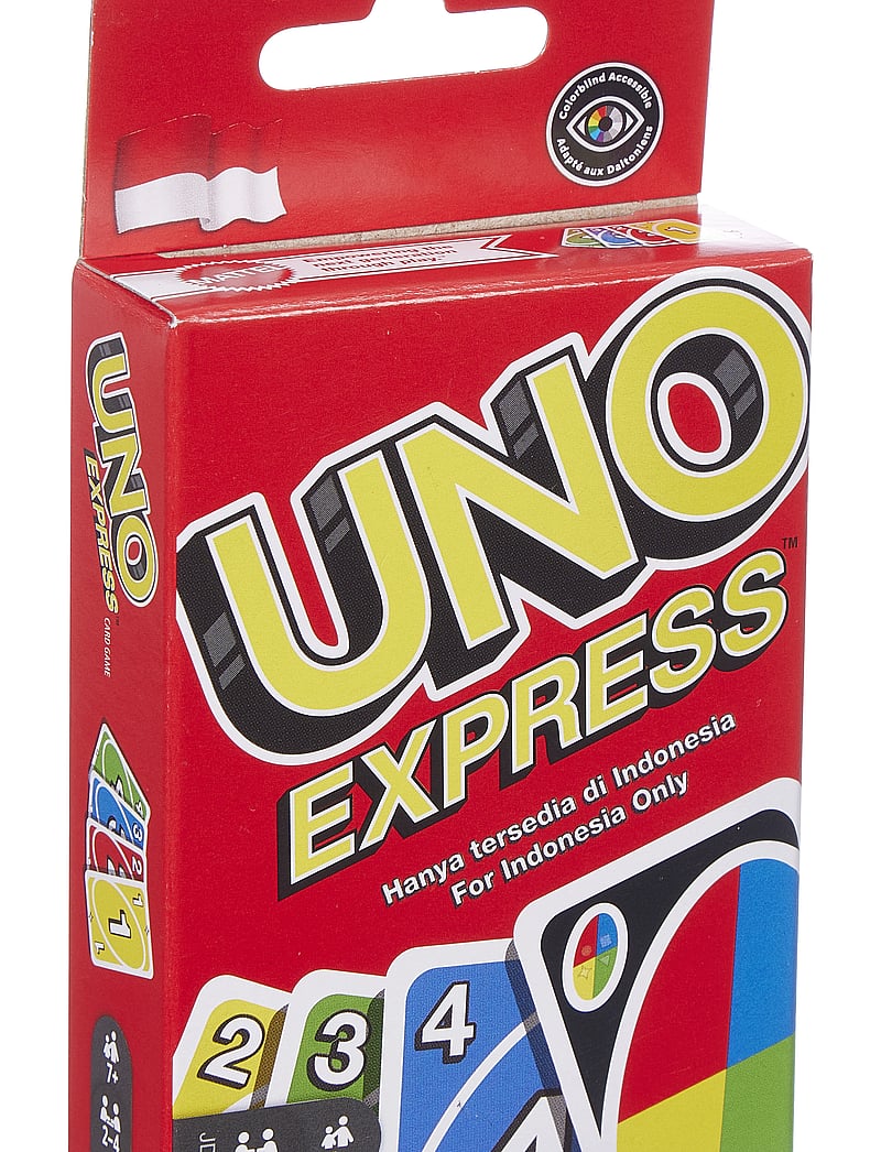 Mattel Games - Games UNO Express Card Game for Game Night - kaardimängud - multicolor - 0