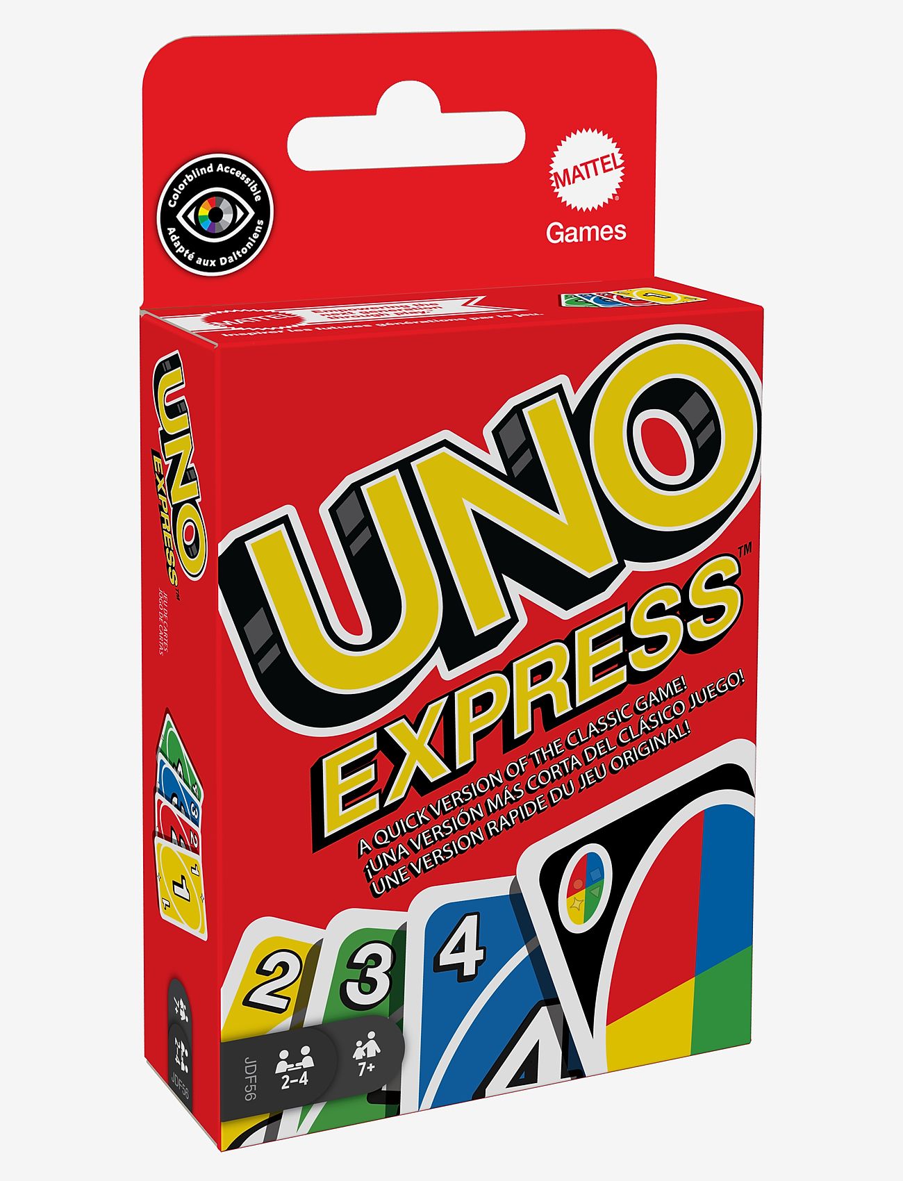 Mattel Games - Games UNO Express Card Game for Game Night - multicolor - 1
