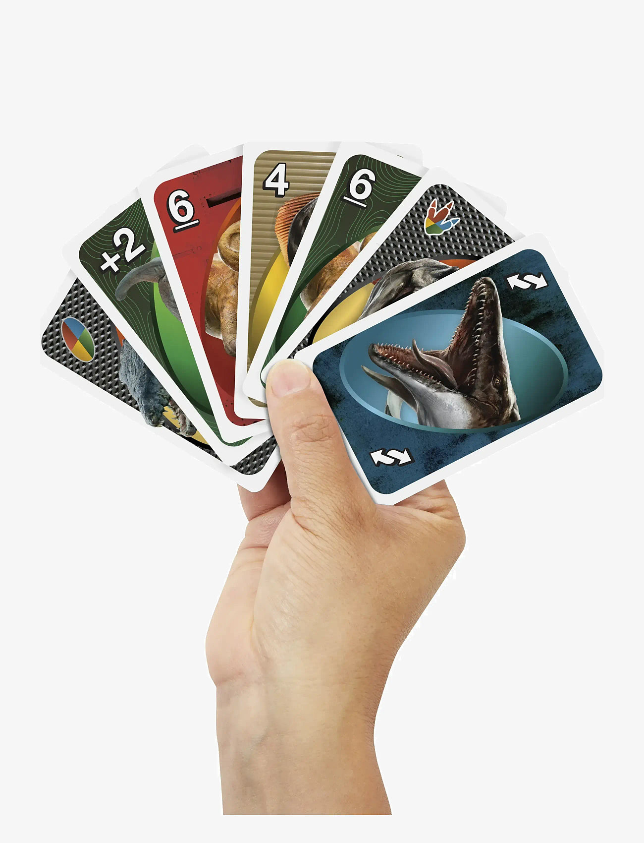 Mattel Games - Games UNO Jurassic World Rebirth Card Game for Kids, Family & Adult Game Nights - card games - multi color - 2