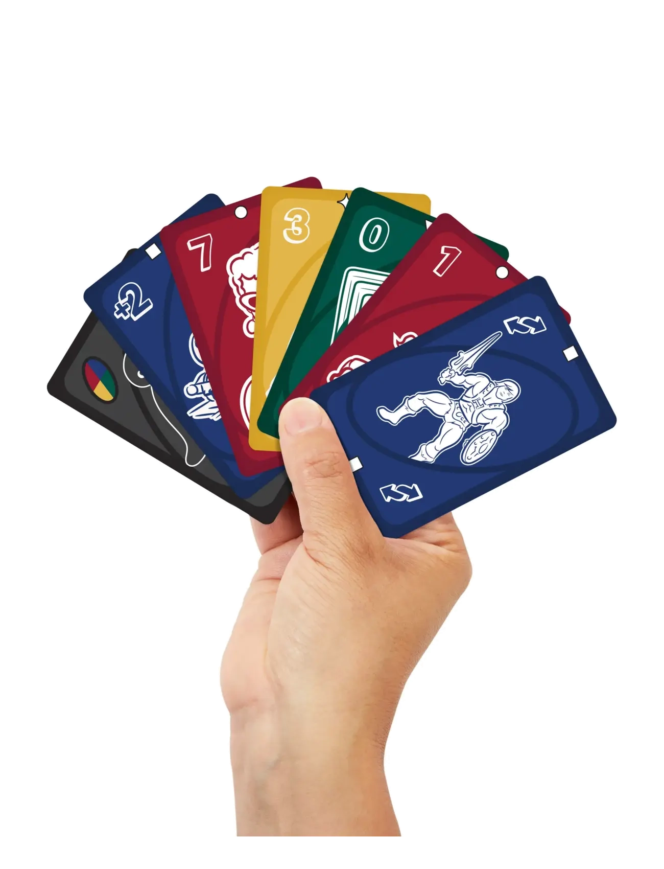 Mattel Games - Games UNO 80th Ruby Red Card Game for Kids & Family Night - card games - multi color - 2