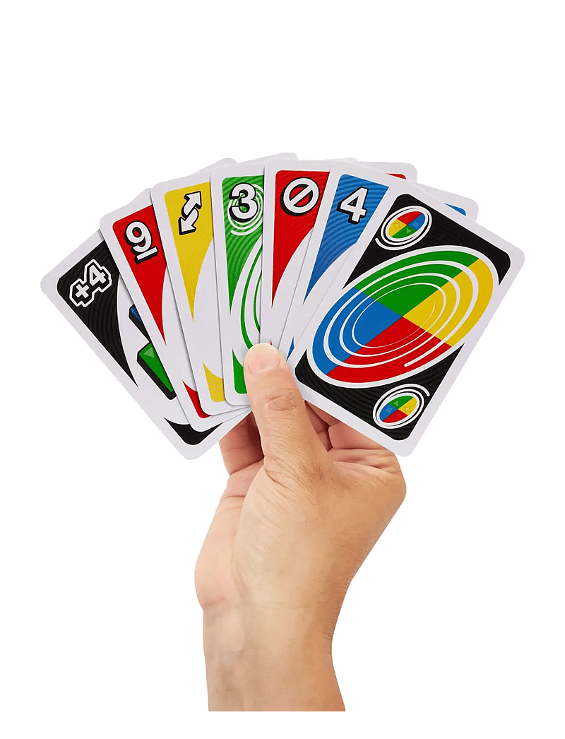 Mattel Games - Games UNO Spin Card Game for Kid, Adult & Family Nights, Classic Play with Spinner - kartenspiele - multi color - 4