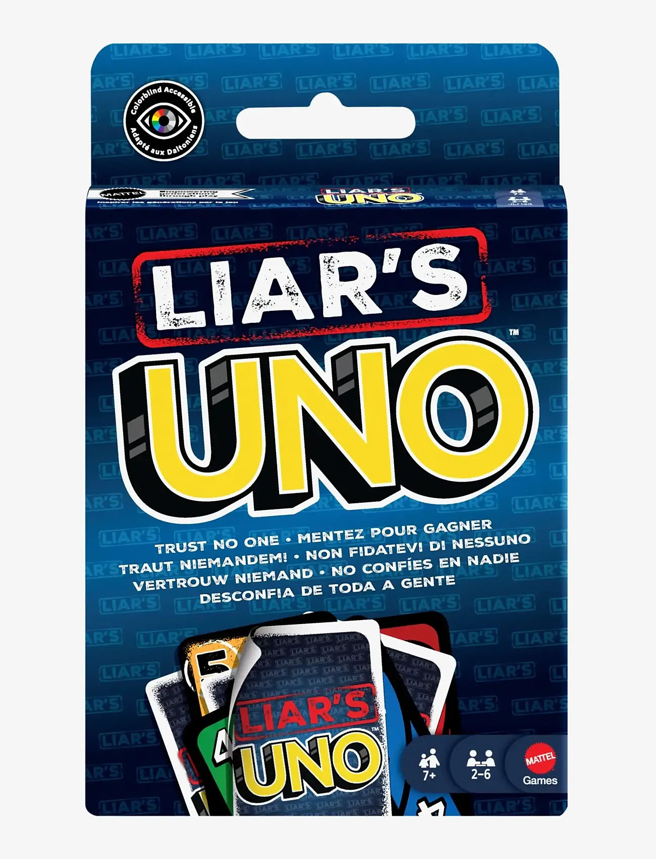Mattel Games - UNO Liars - kortspil - multicolor - 1