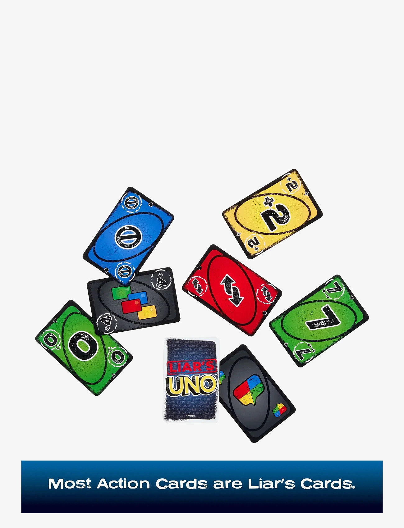 Mattel Games - UNO Liars - kortspil - multicolor - 2