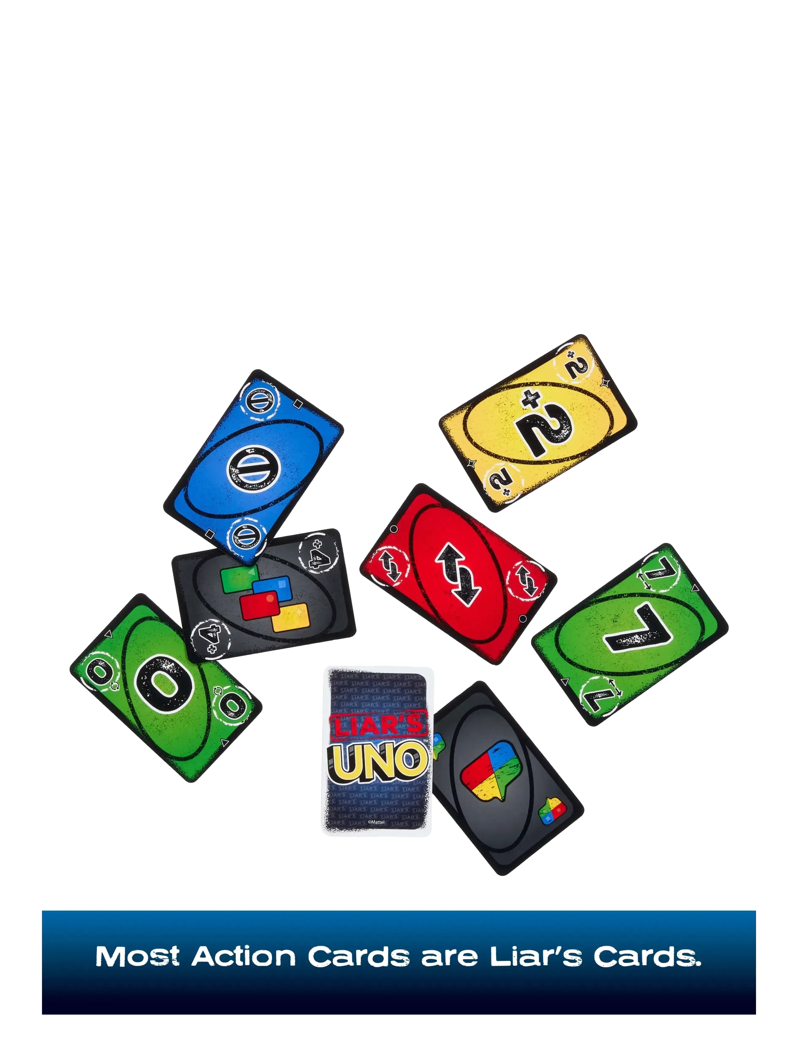 Mattel Games - UNO Liars - jeux de cartes - multicolor - 2