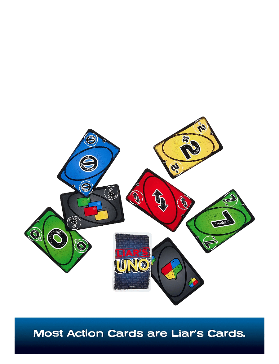 Mattel Games - UNO Liars - jeux de cartes - multicolor - 2