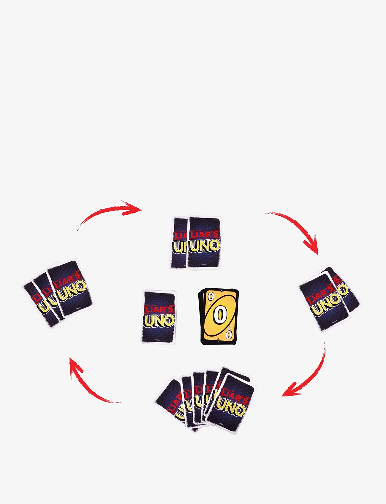 Mattel Games - UNO Liars - kortspil - multicolor - 5