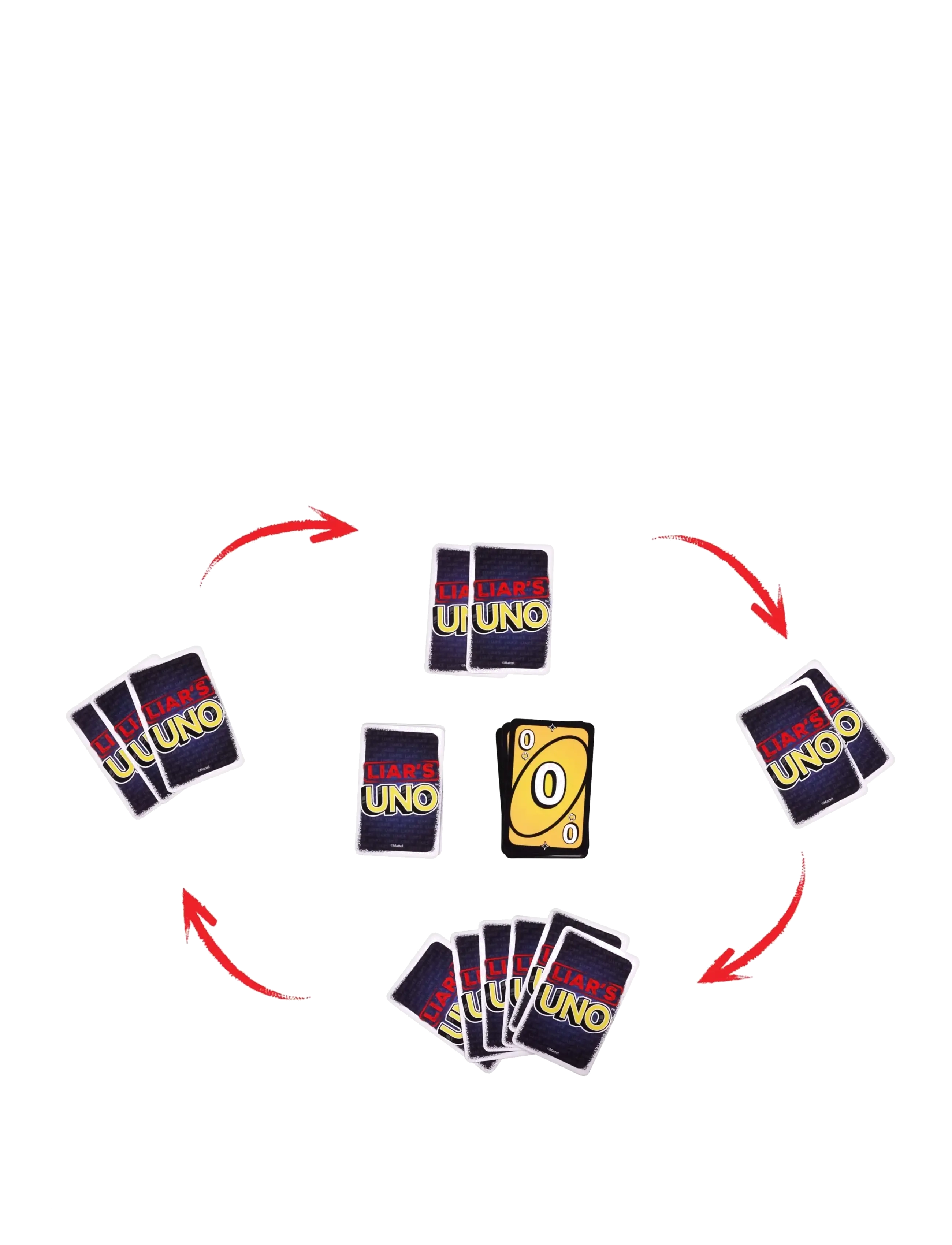 Mattel Games - UNO Liars - jeux de cartes - multicolor - 5