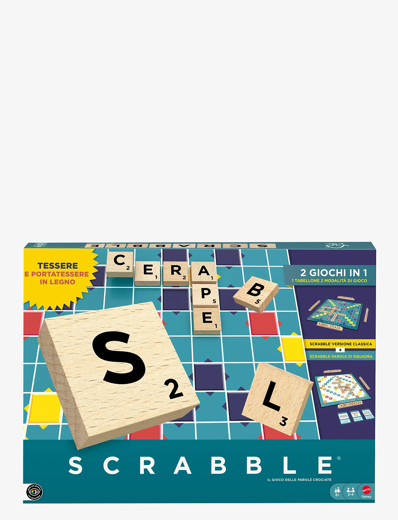 Mattel Games - Games Scrabble Board game Word - brettspiele - multicolor - 1