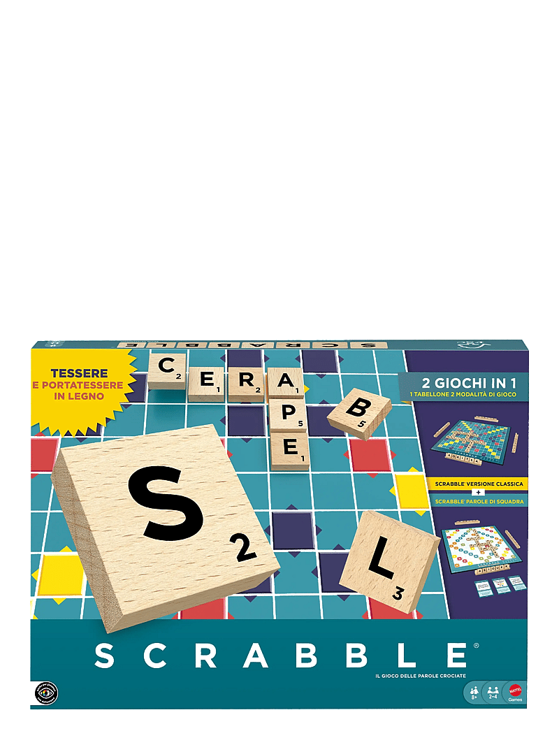 Mattel Games - Games Scrabble Board game Word - brettspiele - multicolor - 1