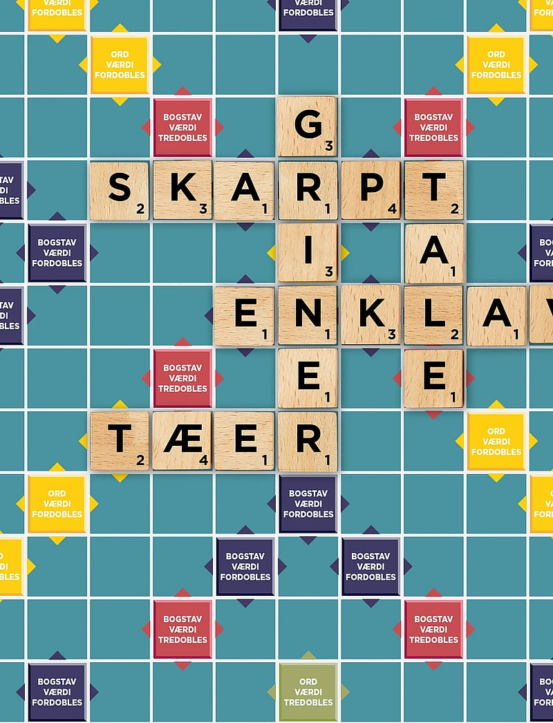 Mattel Games - Games Scrabble Board game Word - brettspiele - multicolor - 0