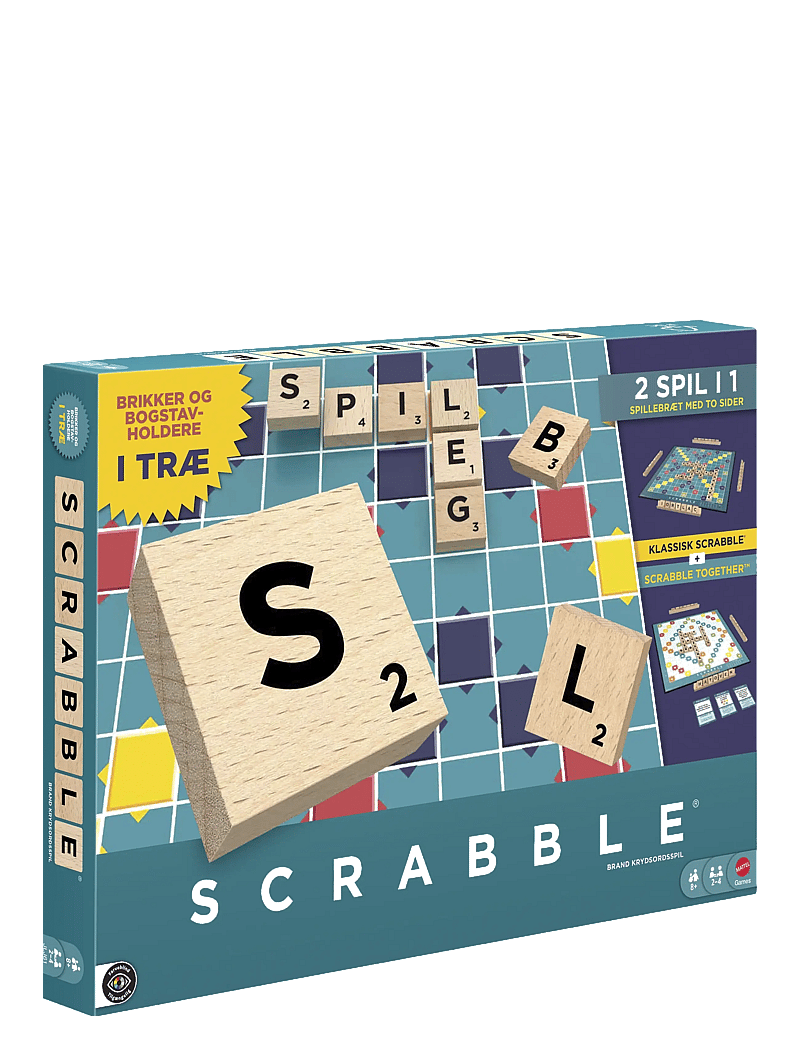 Mattel Games - Games Scrabble Board game Word - brettspiele - multicolor - 5