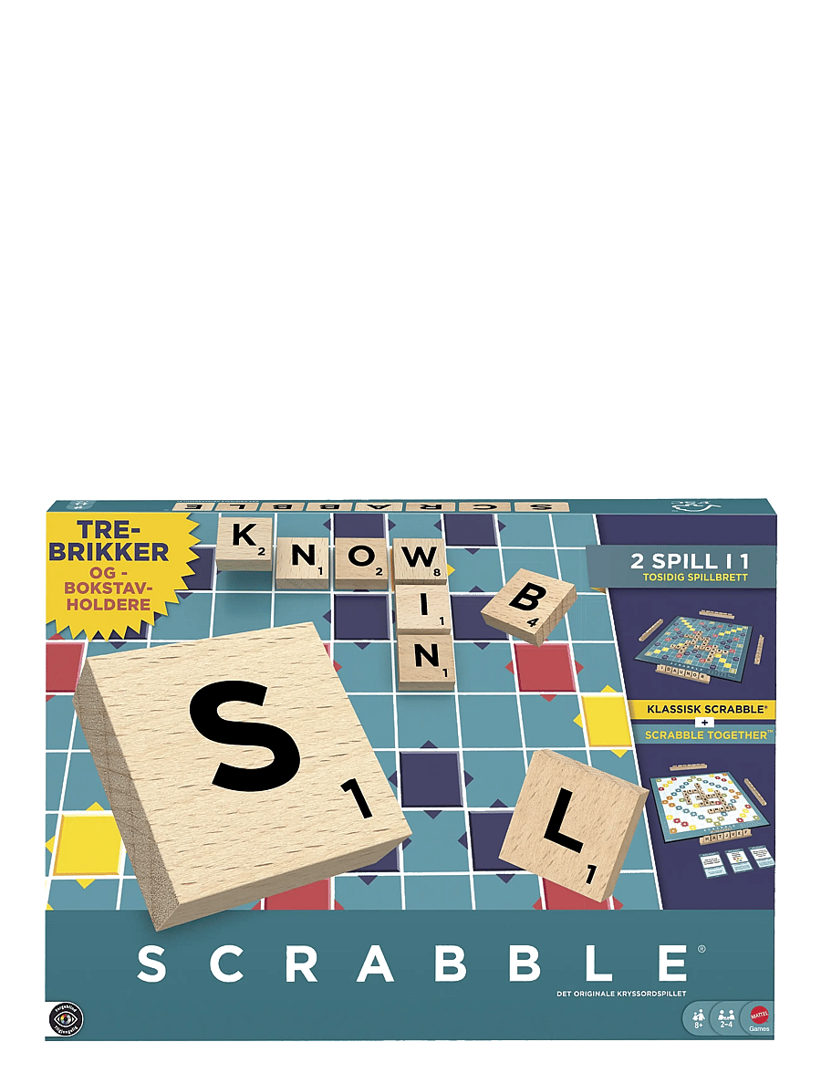 Mattel Games - Games Scrabble Board game Word - brettspiele - multicolor - 1