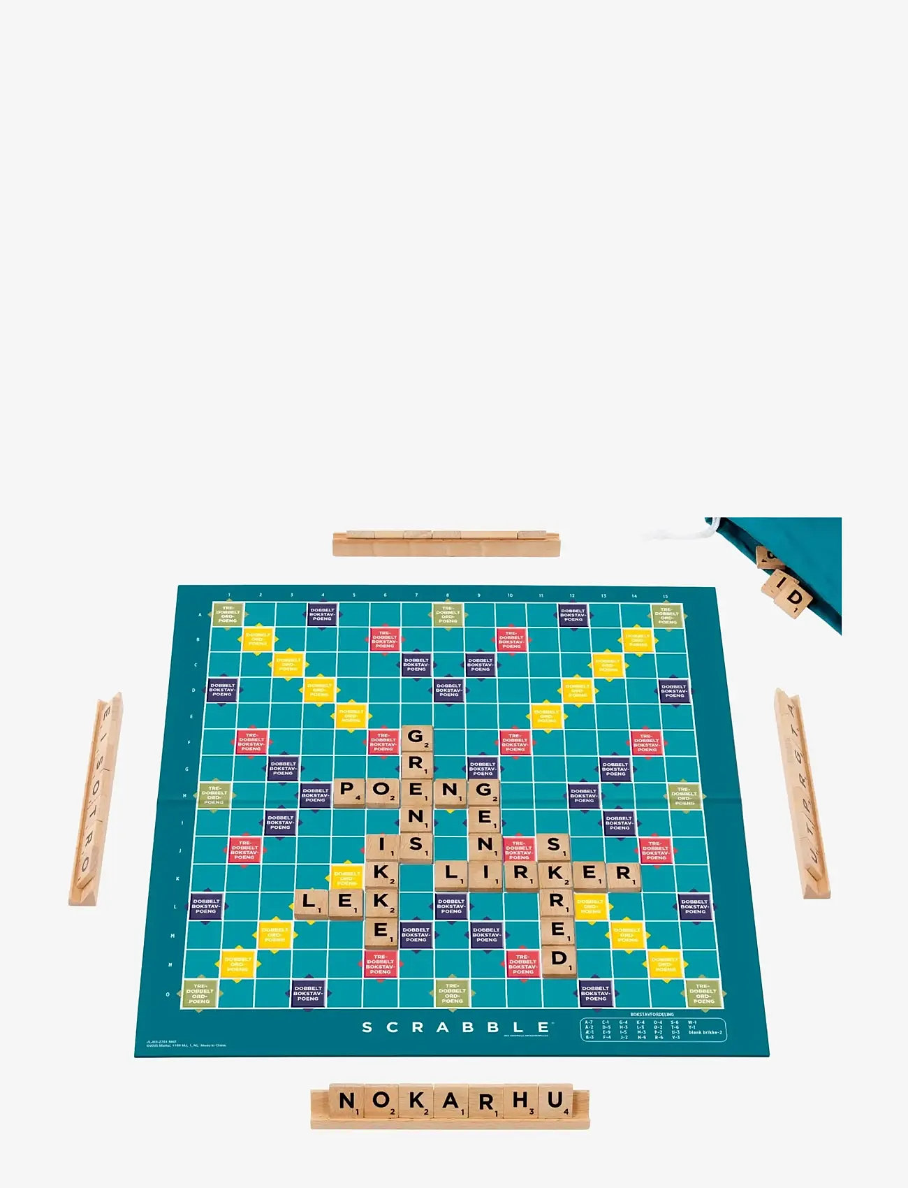 Mattel Games - Games Scrabble Board game Word - brætspil - multicolor - 3