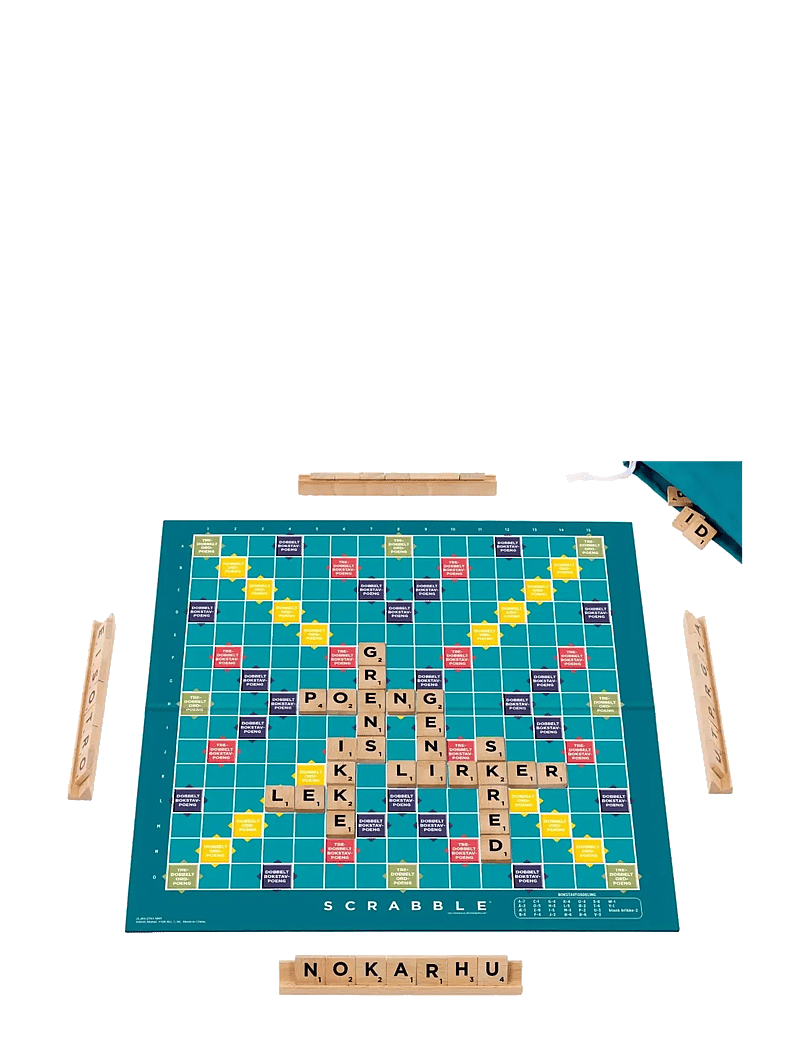 Mattel Games - Games Scrabble Board game Word - brætspil - multicolor - 3