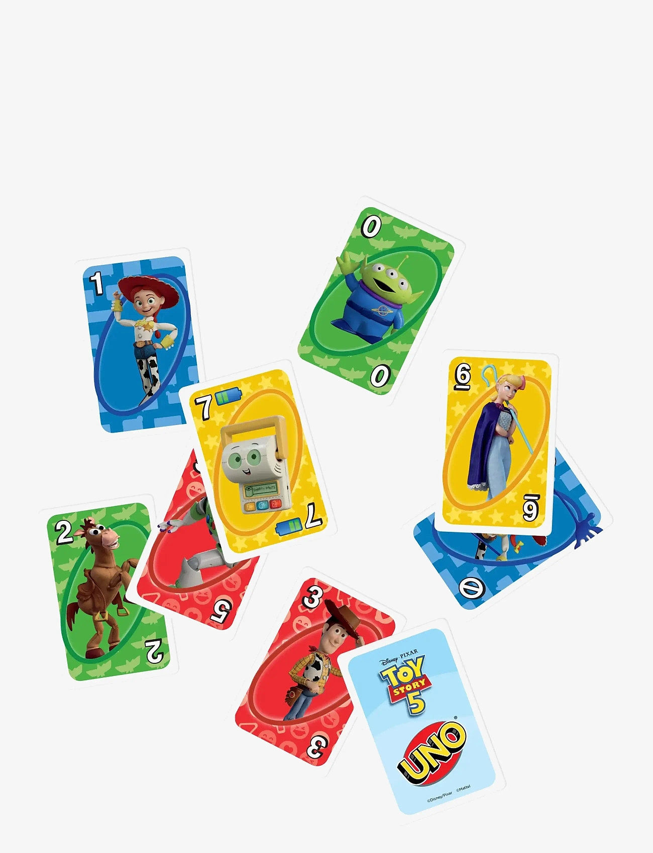 Mattel Games - UNO Licensed Project Target - kortspel - multicolor - 2