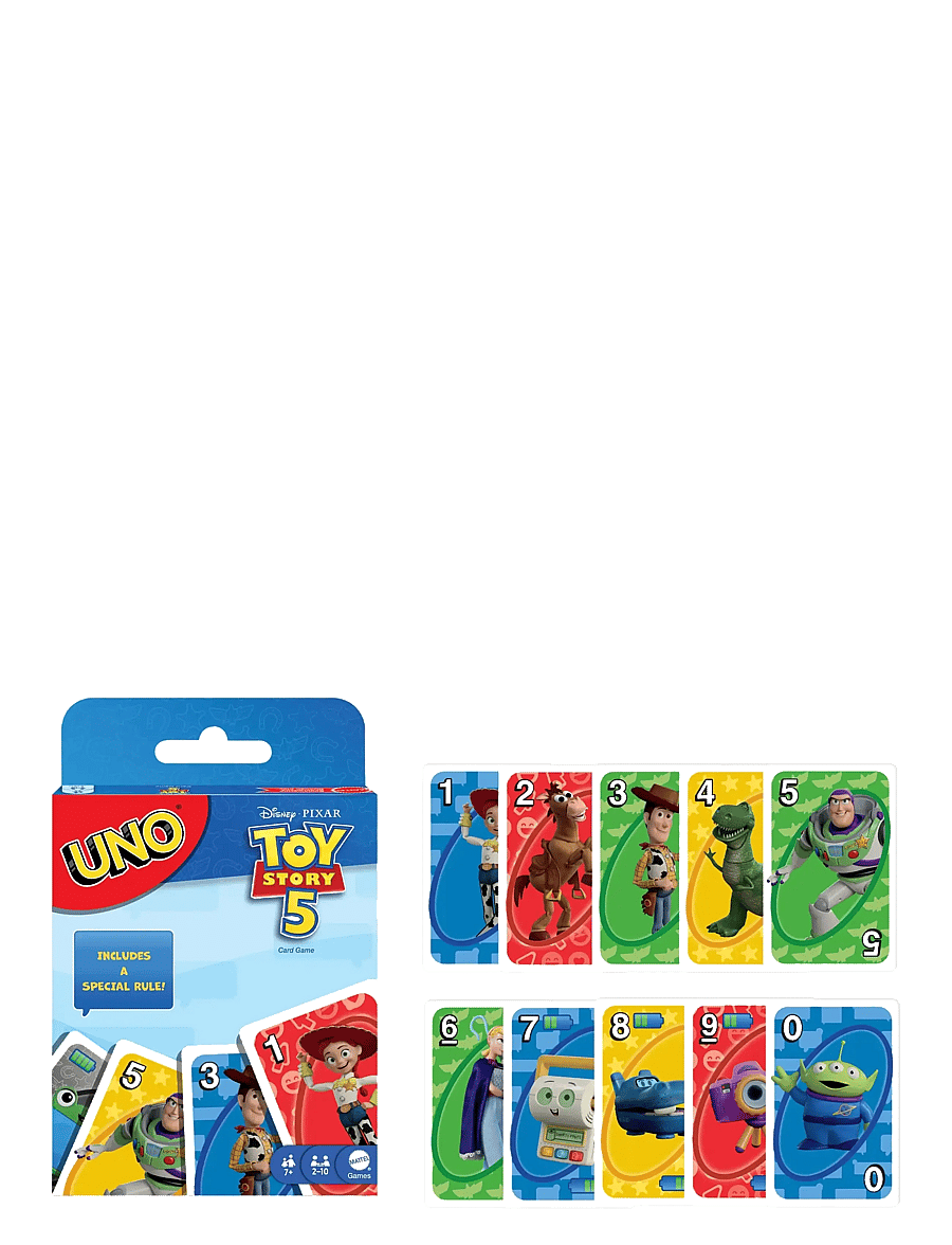 Mattel Games - UNO Licensed Project Target - kortspil - multicolor - 5