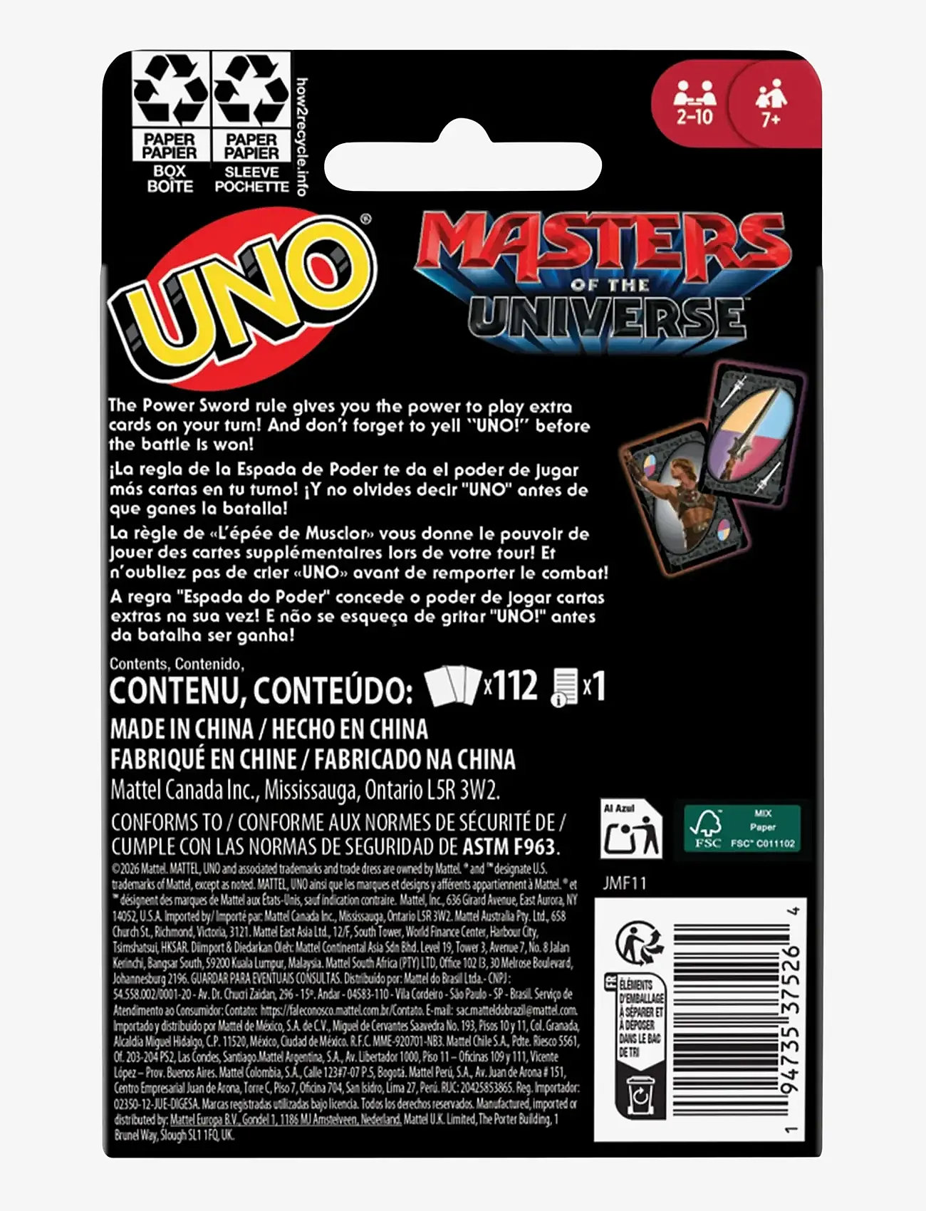 Mattel Games - Games board/card game - kaardimängud - multicolor - 4