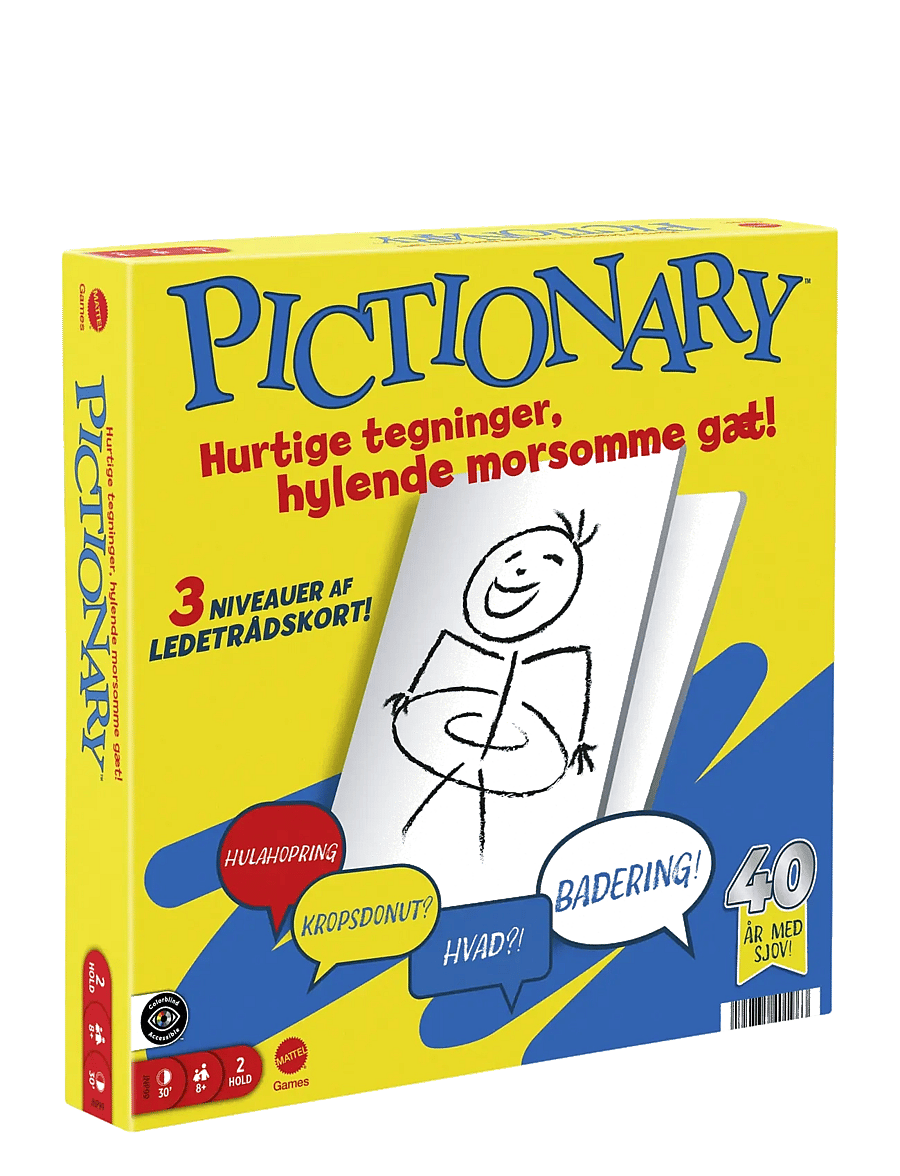 Mattel Games - Games Pictionary Family Board Game for Kids, Adults and Game Night with Erasable Boards and Markers - brettspiele - multicolor - 3