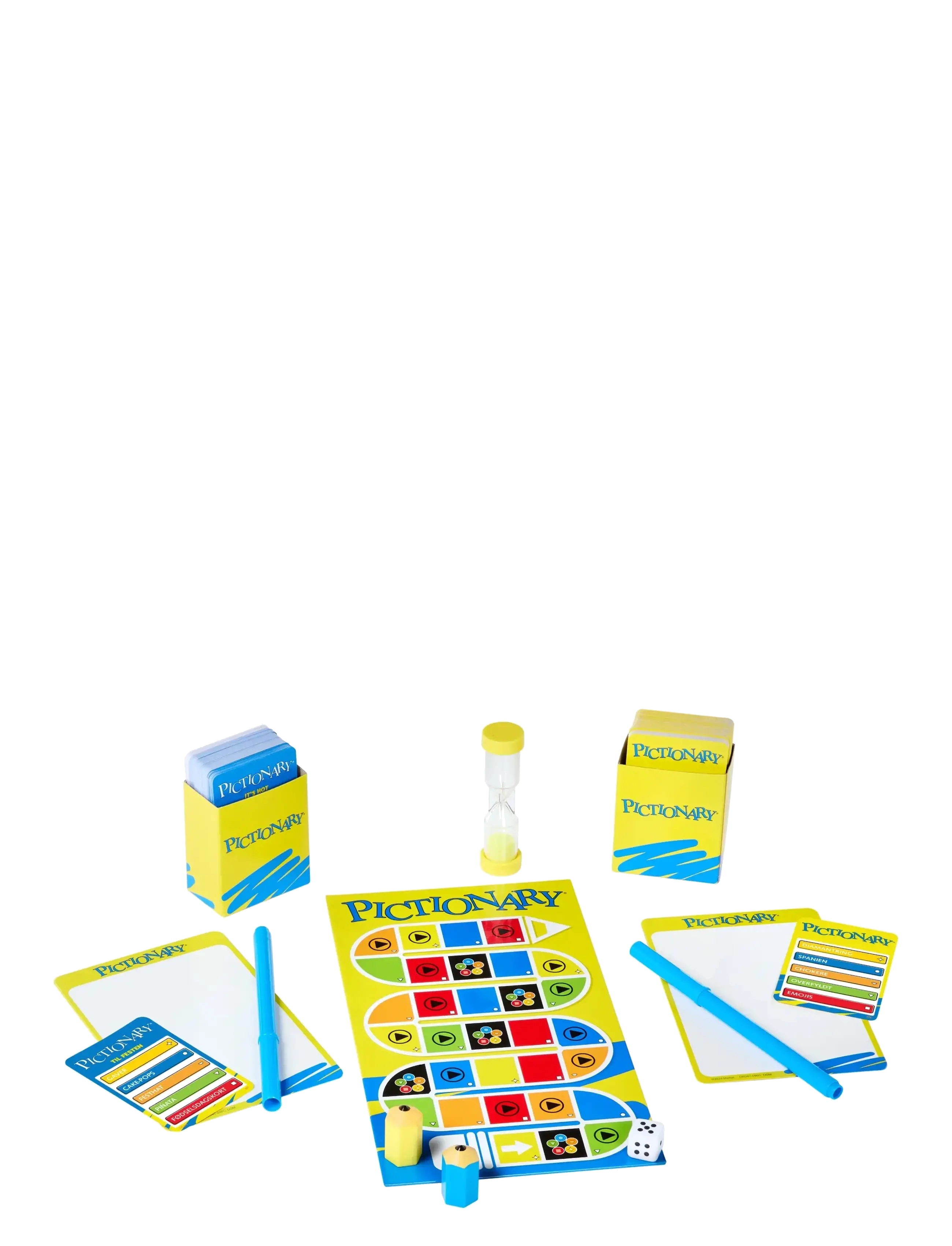 Mattel Games - Games Pictionary Family Board Game for Kids, Adults and Game Night with Erasable Boards and Markers - brettspiele - multicolor - 5