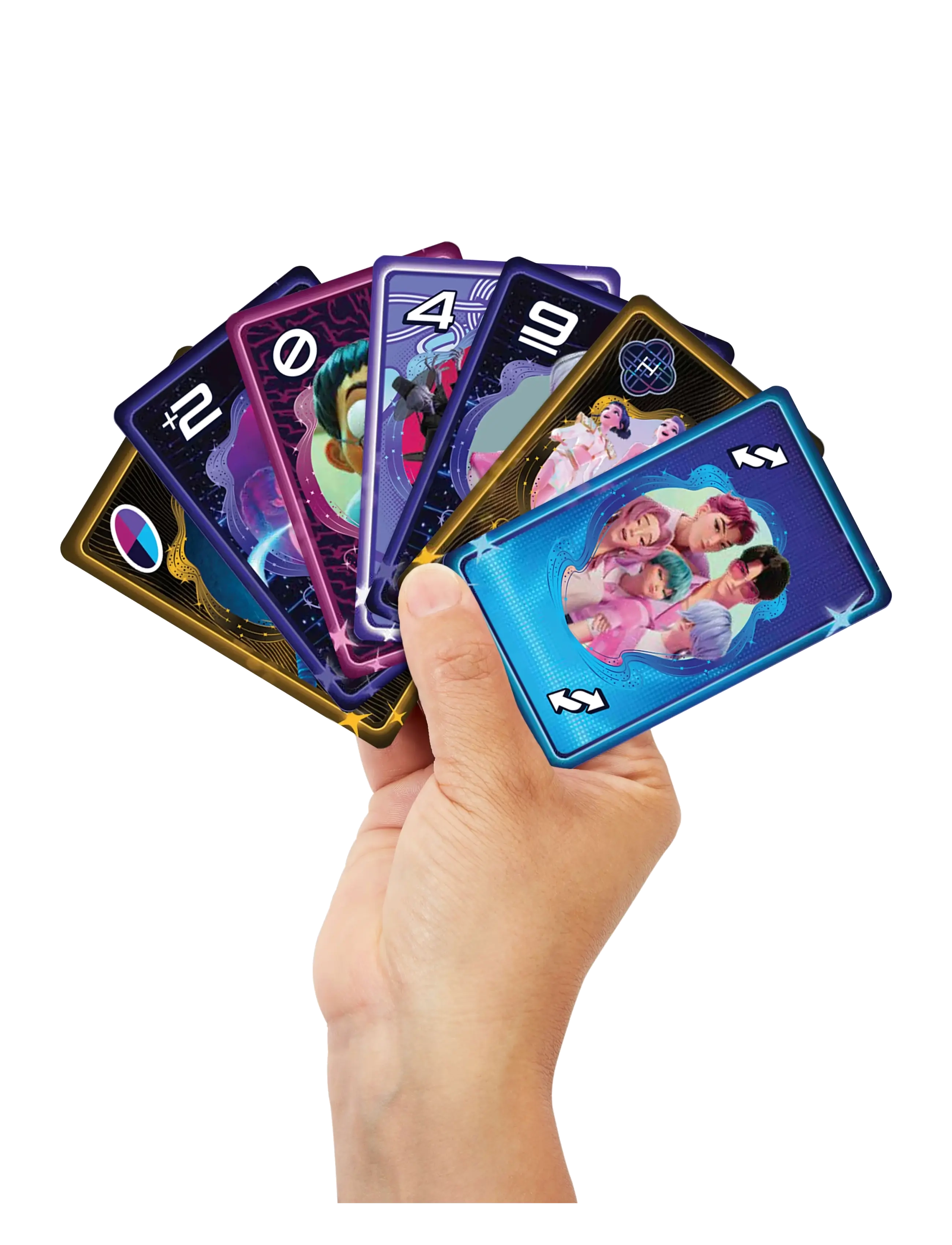 Mattel Games Uno K-Pop Demon Hunters, One Size, Multi/patterned, Spil > Kortspil, Børn