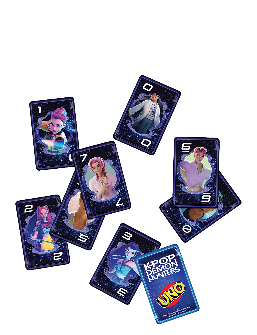 Mattel Games - UNO K-POP Demon Hunters - kaardimängud - multi color - 3