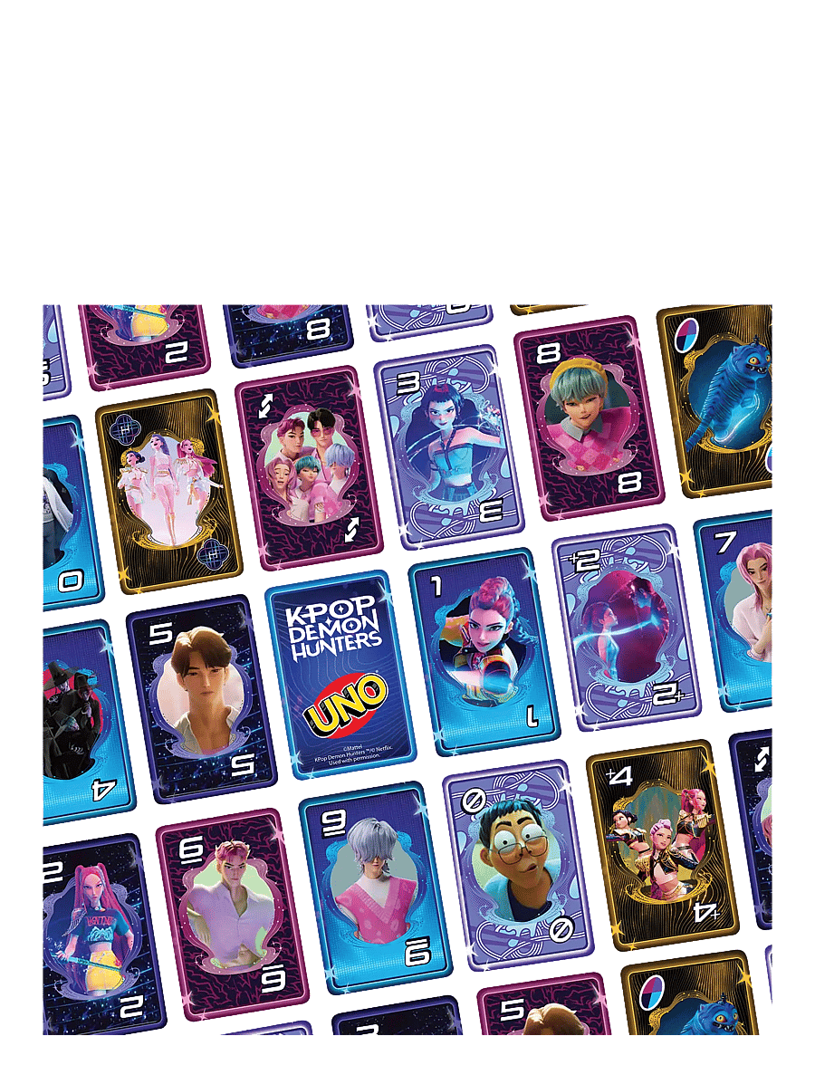 Mattel Games - UNO K-POP Demon Hunters - kaardimängud - multi color - 5