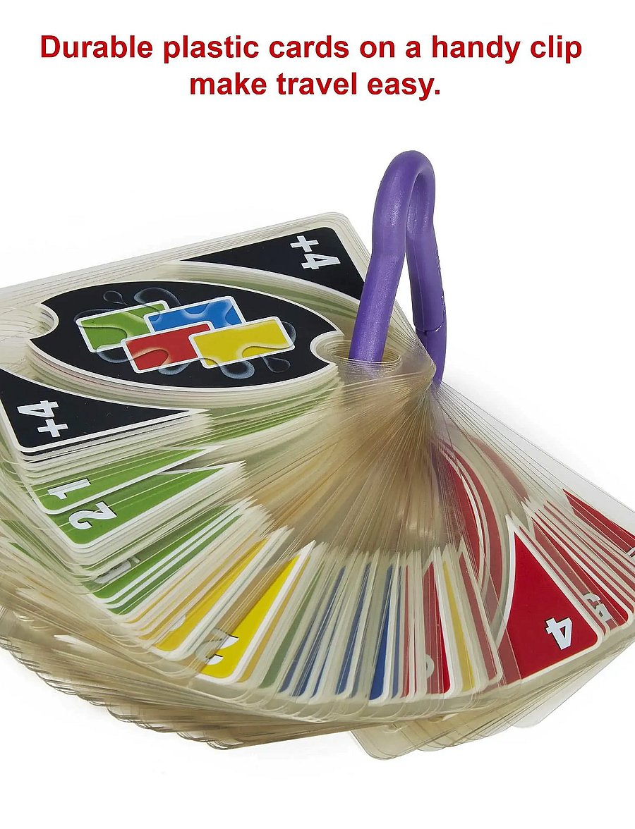 Mattel Games - Games UNO H2O To Go Card Game - gry karciane - multi color - 3