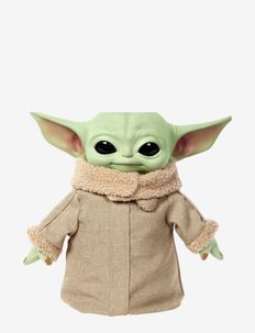 Star Wars Squeeze & Blink Grogu Feature Plush, Mattel Star Wars