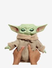 Mattel Star Wars - Star Wars Squeeze & Blink Grogu Feature Plush - bamser - multi color - 4