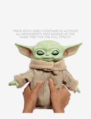 Mattel Star Wars - Star Wars Squeeze & Blink Grogu Feature Plush - bamser - multi color - 8